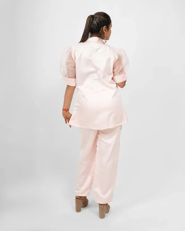 Satin co-ord set 034