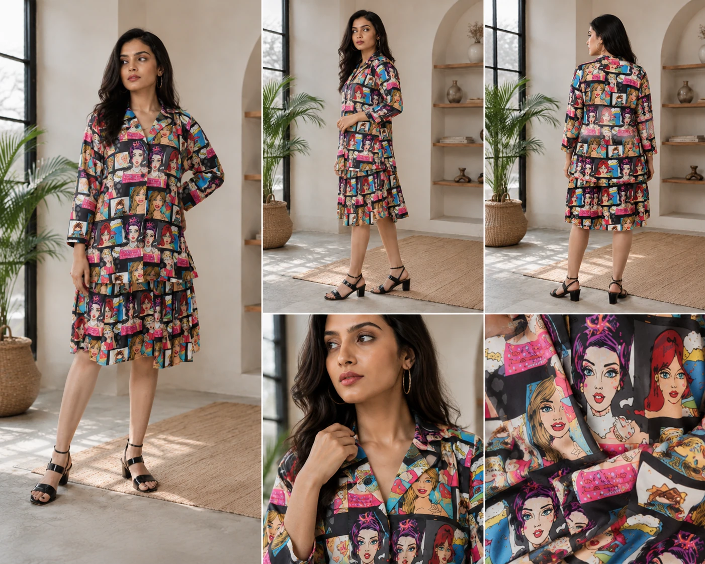 Imported Fabric co-ord set 048, view 5