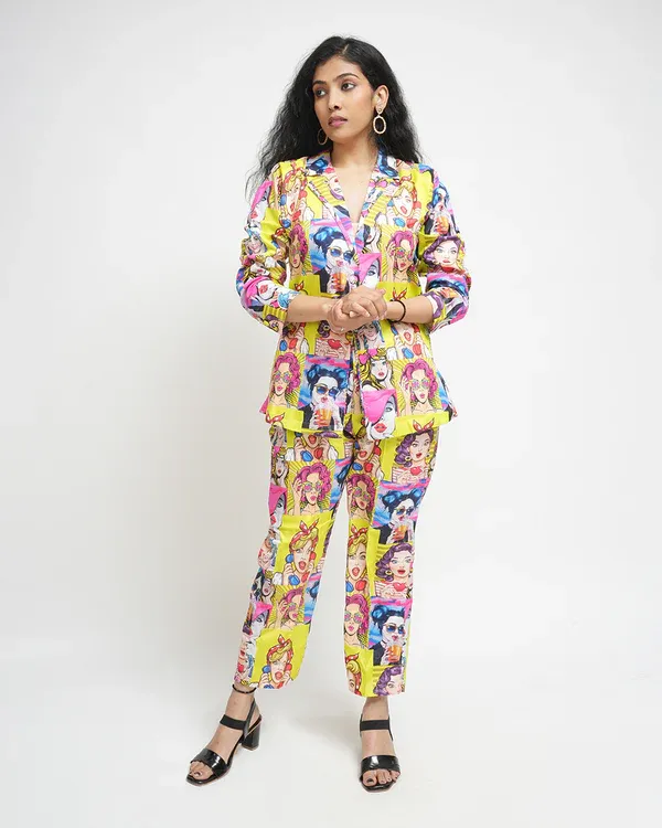 Imported Fabric co-ord set 049