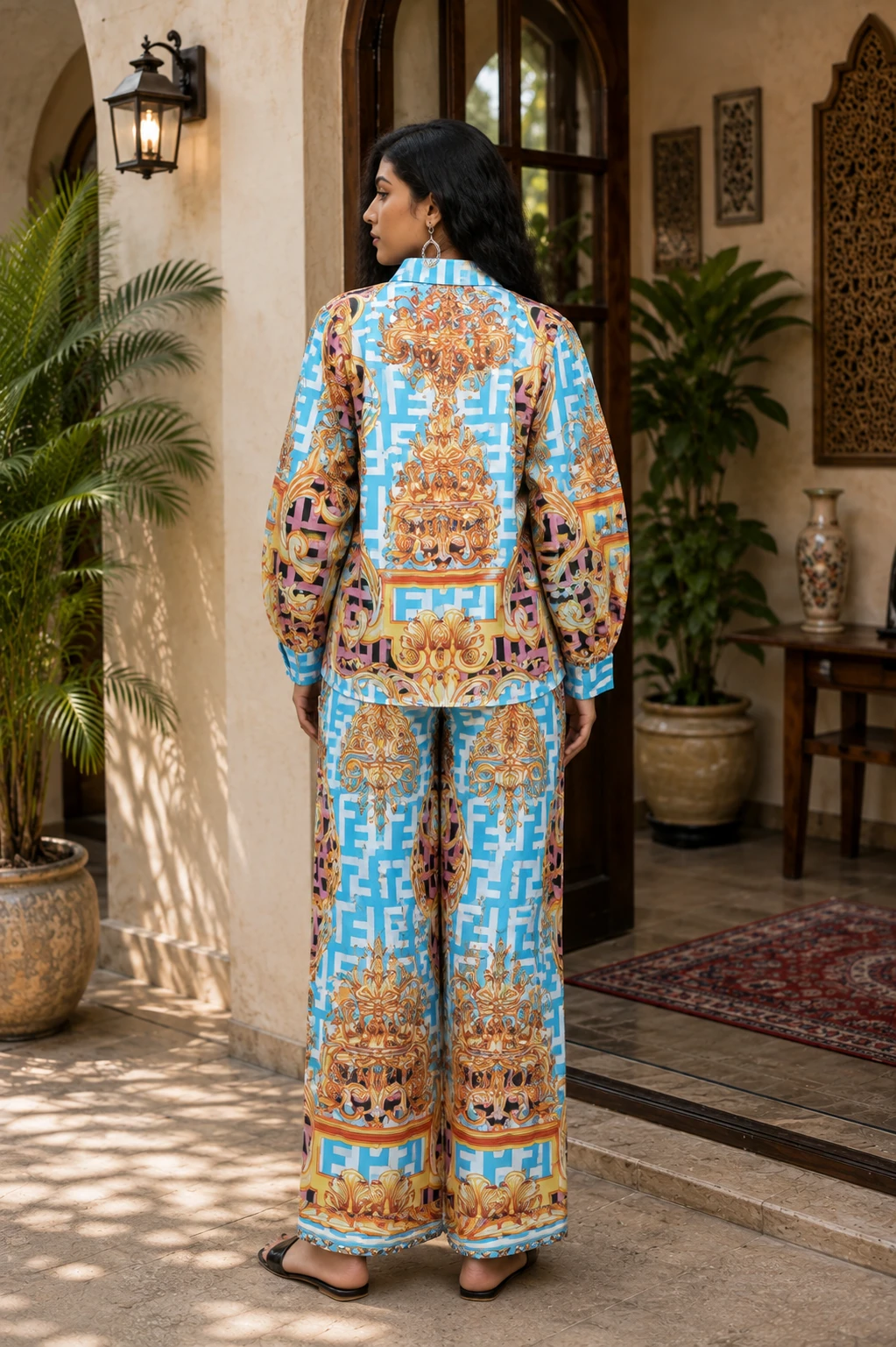 Imported Fabric co-ord set 062, view 4