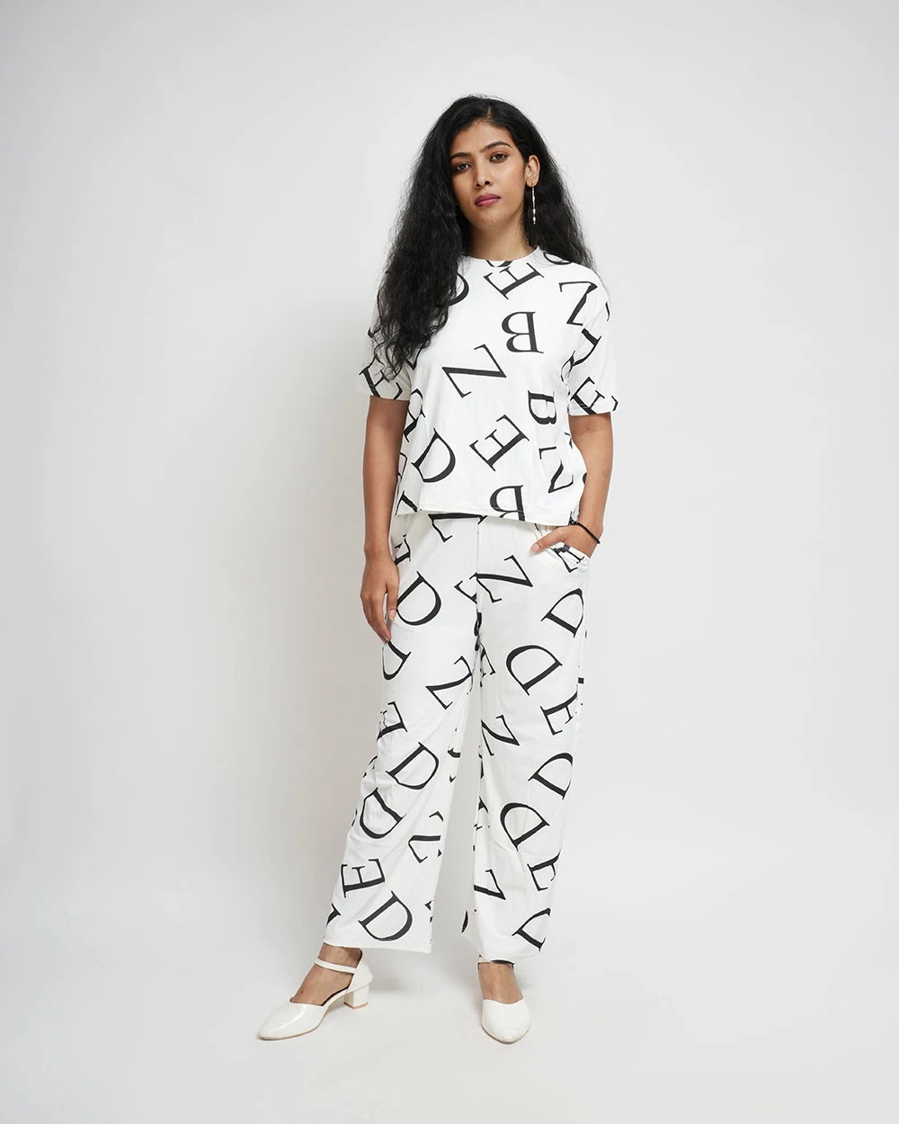 Imported Fabric co-ord set 094