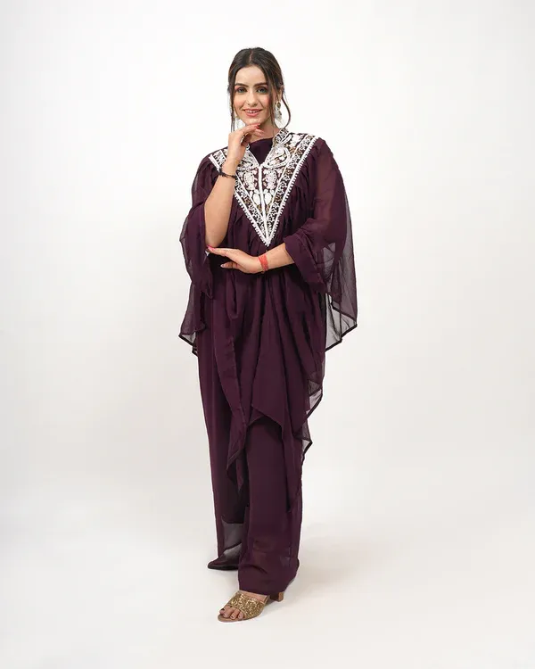 Georgette designer set 107