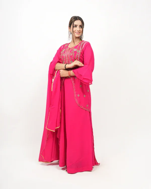 Georgette designer set 113