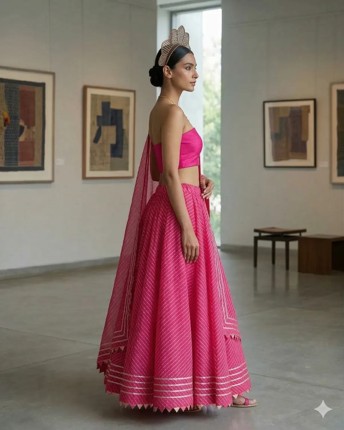 Kota Doria ready-to-wear set 1265, view 2