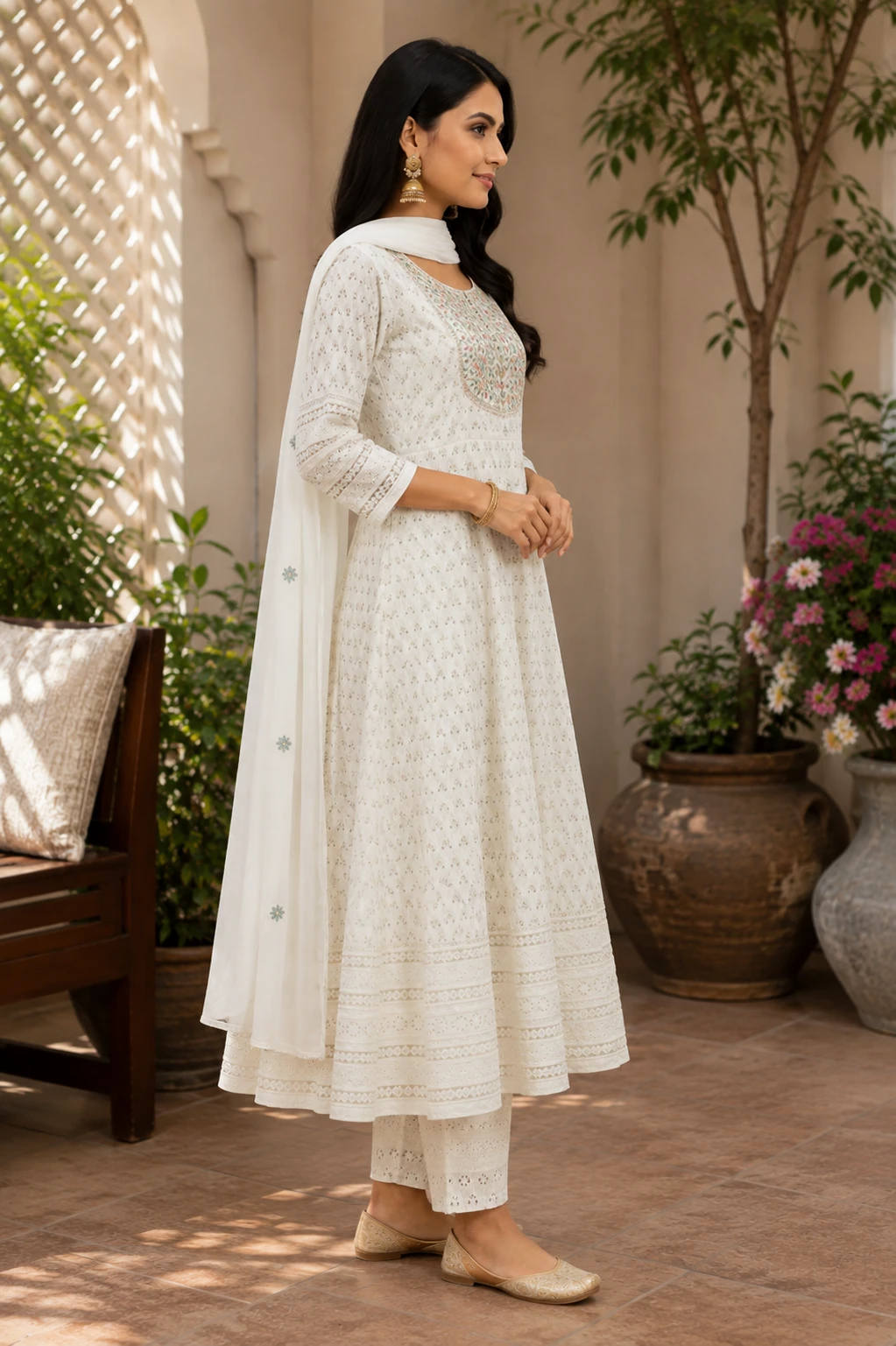 Malty Chikan suit set 1324, view 2