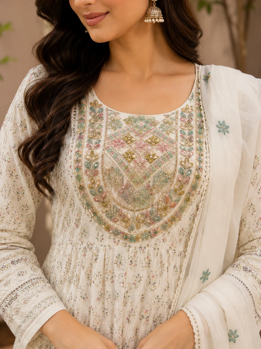 Malty Chikan suit set 1324, view 4