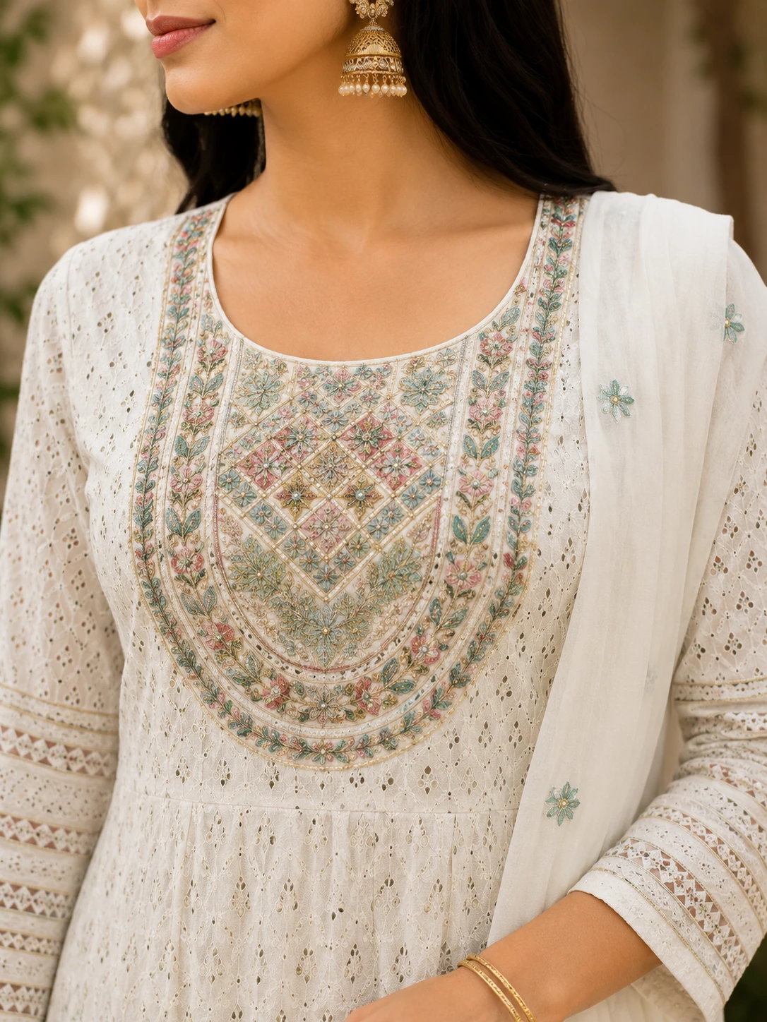 Malty Chikan suit set 1324, view 5