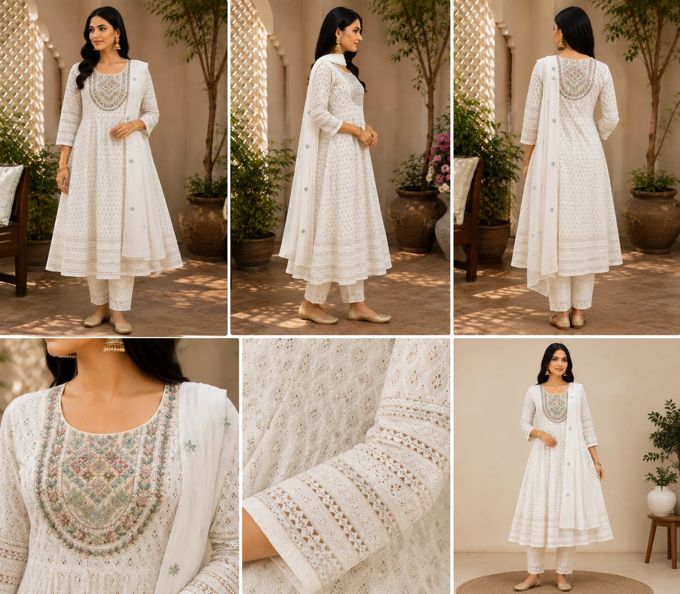 Malty Chikan suit set 1324, view 6