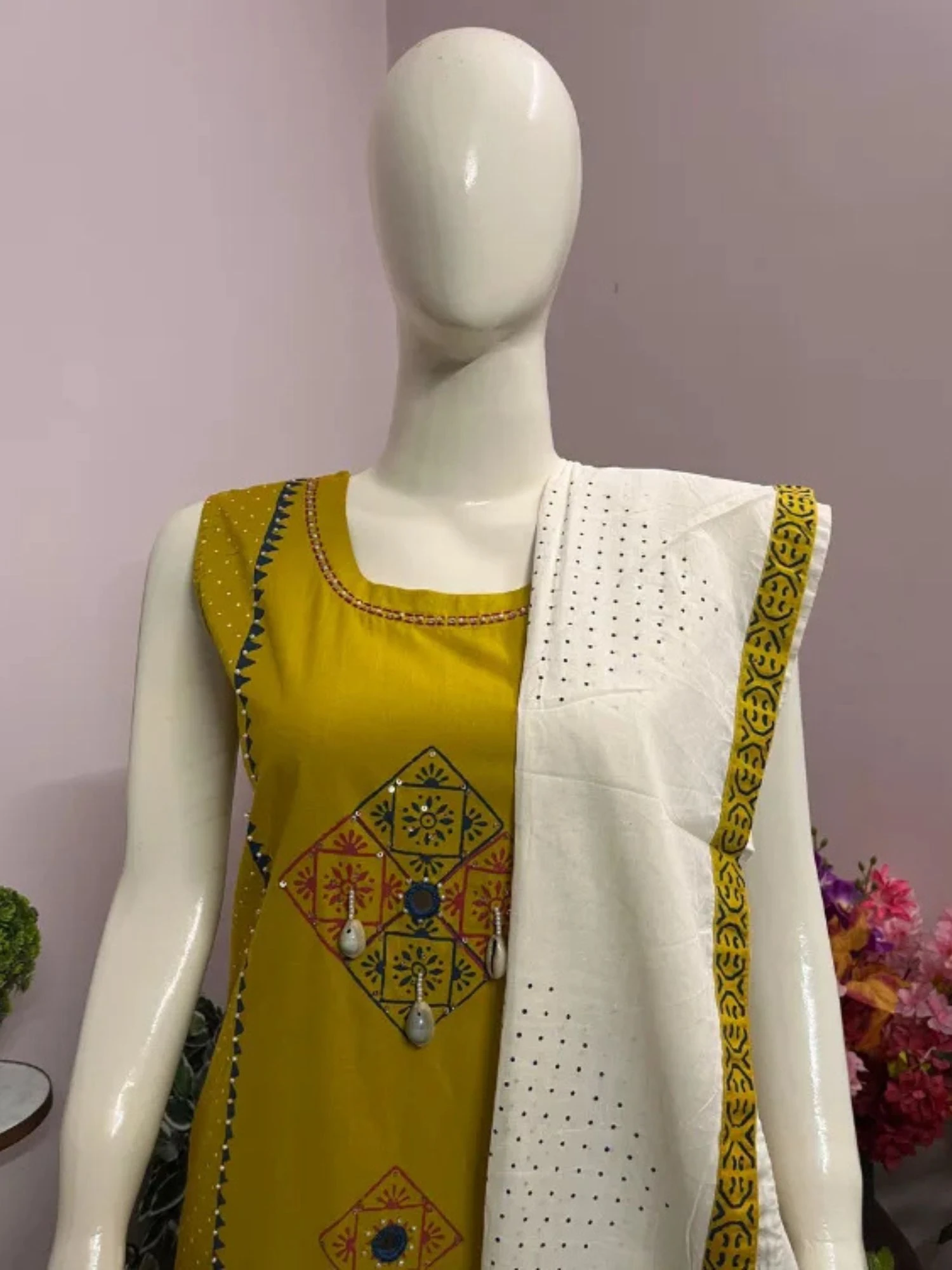 Cotton suit set 1348, view 6