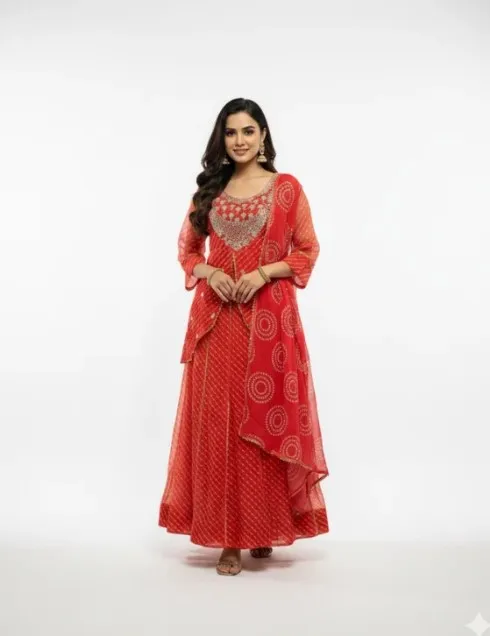 Heavy Georgette suit set 1413