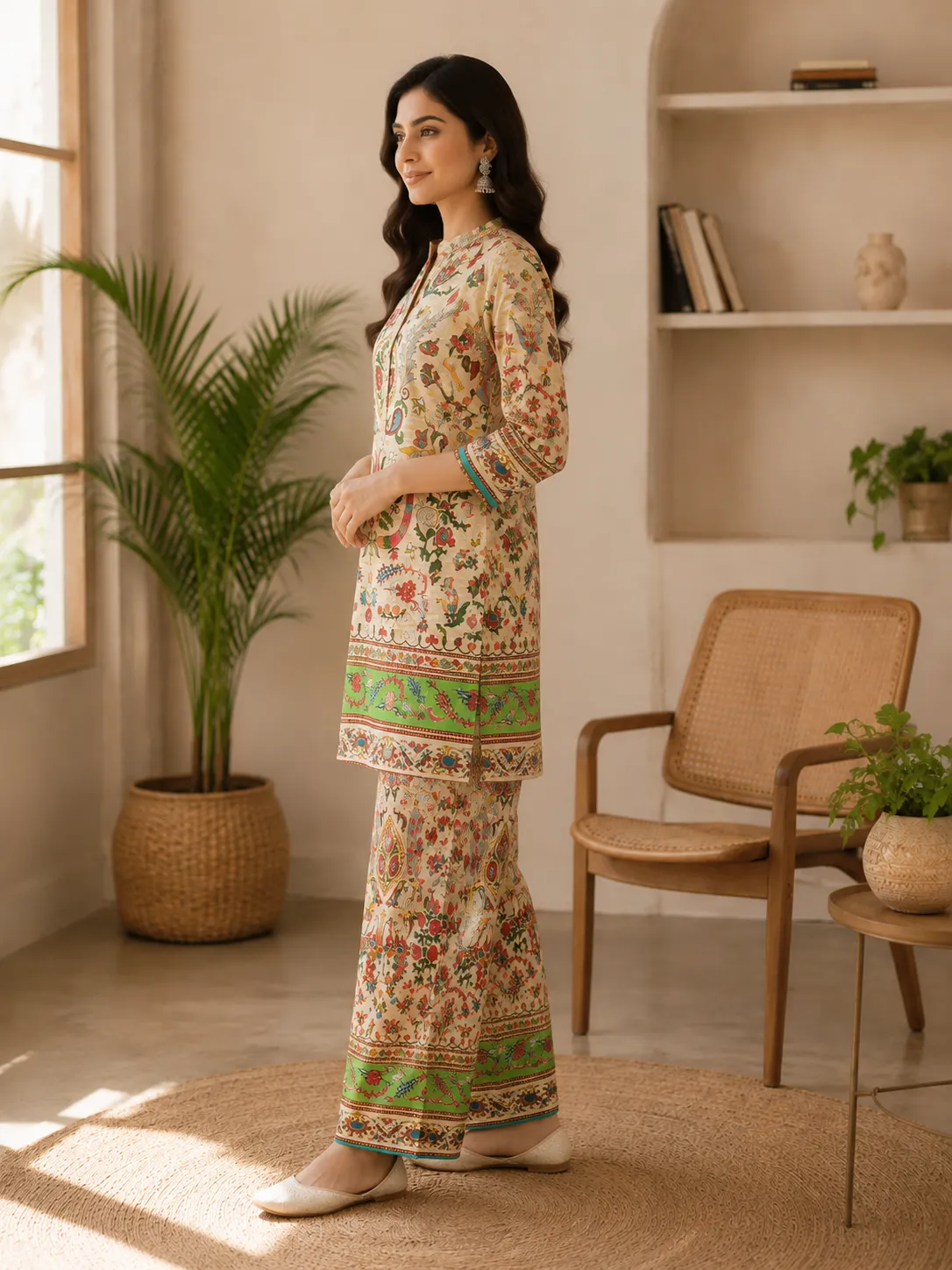 Crepe co-ord set 1773