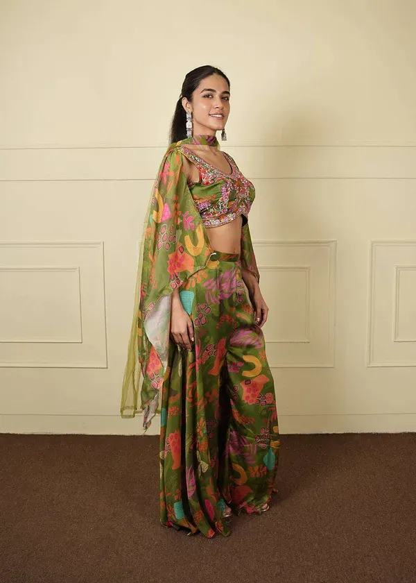 Georgette designer set 255