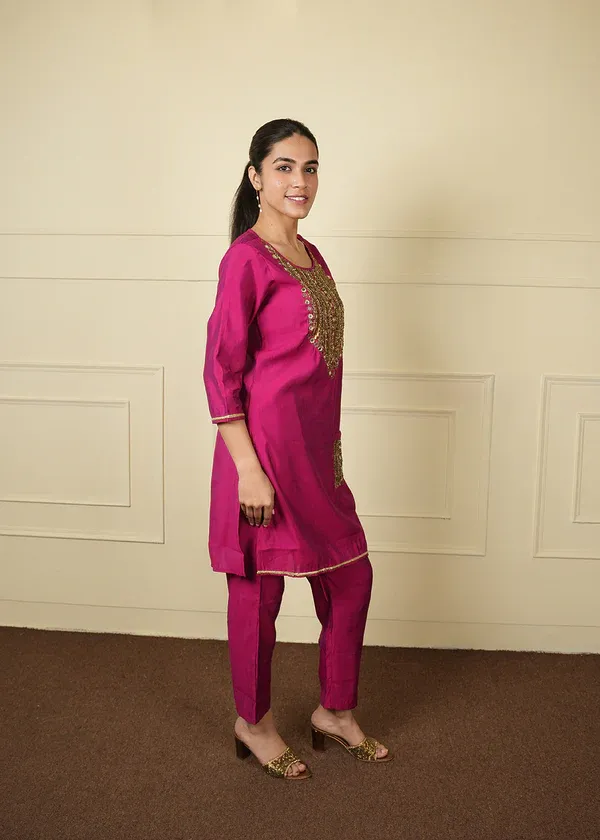 Roman Silk co-ord set 261