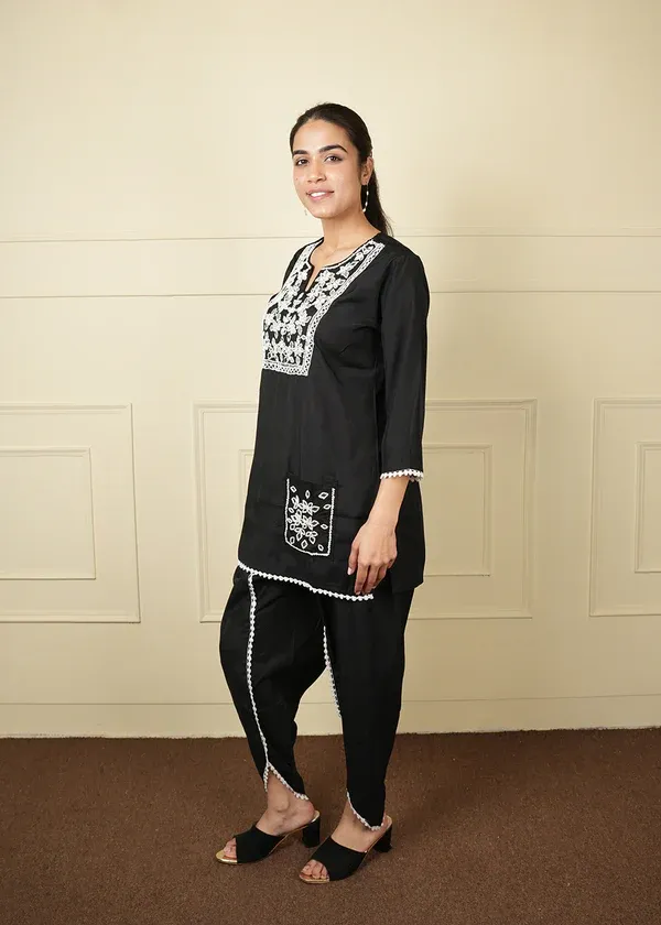 Cotton Silk co-ord set 281