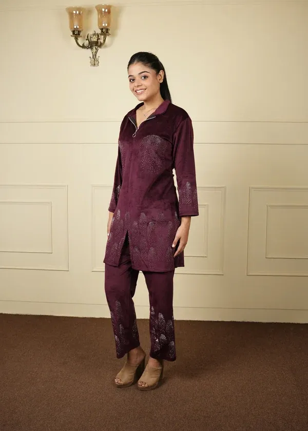 Velvet winter set 307