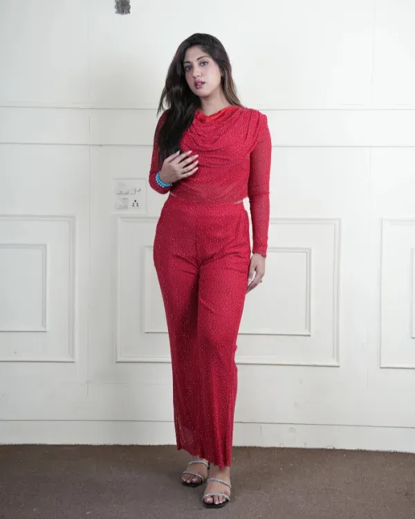 Korean net co-ord set 342
