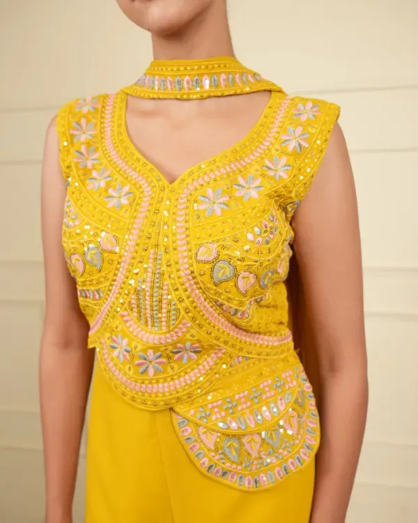 Georgette designer set 492