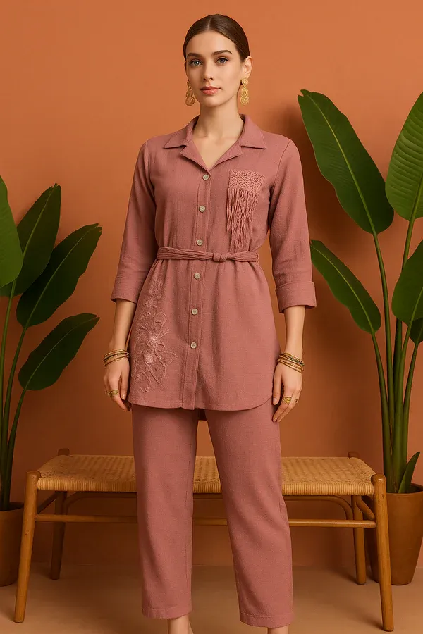 Imported Crushing Popcorn co-ord set 511