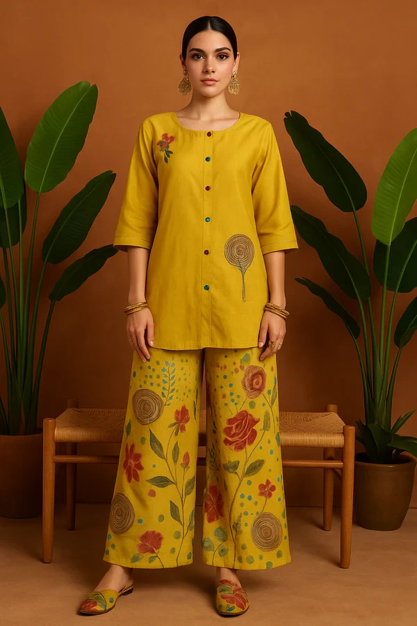Cotton Blend co-ord set 766