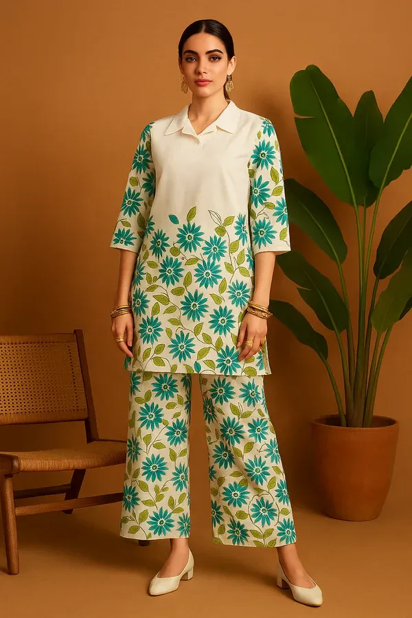 Cotton co-ord set 786