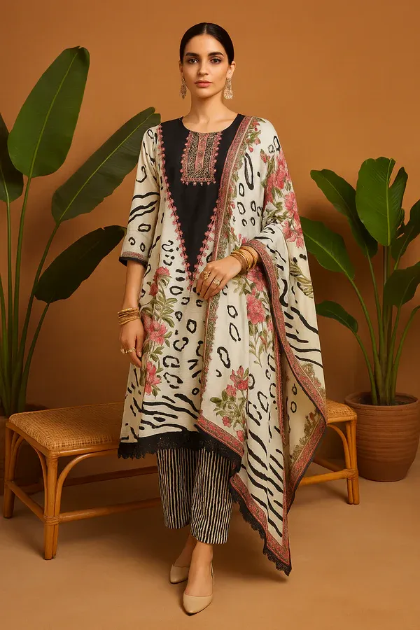 Cotton Blend suit set 849